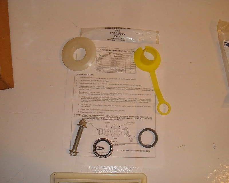 DIY Taurus X Intermediate shaft seal replacement My Ford Freestyle